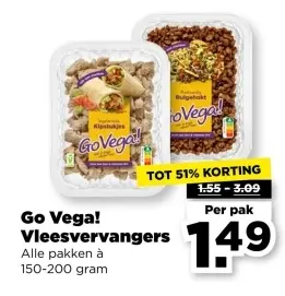 Aanbieding: Go Vega! Vleesvervangers