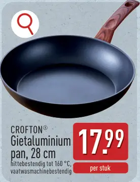 Aanbieding: CROFTON® Gietaluminium pan