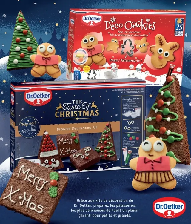 Offre: Deco Cookies Bak- en versierset / Kit de pâti