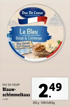 Aanbieding: Blauw-schimmelkaas