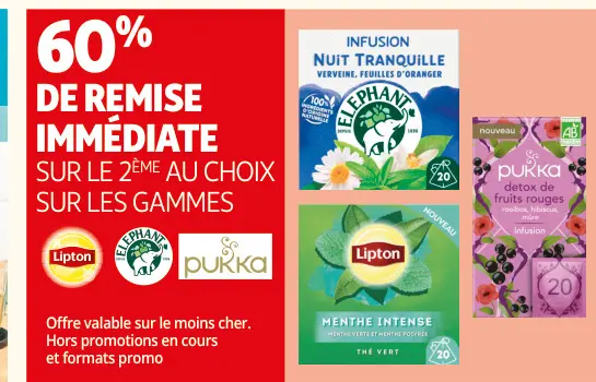 Aanbieding: Infusion Nuit Tranquille, Menthe Intense, Det