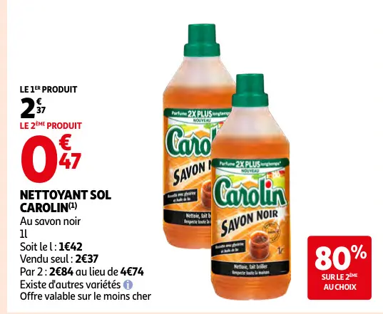 Offre: Nettoyant sol