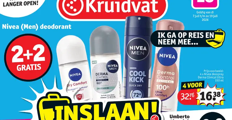 Promotie: Nivea (Men) deodorant