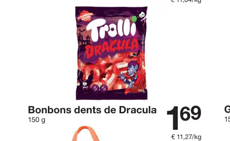 Offre: Bonbons dents de Dracula