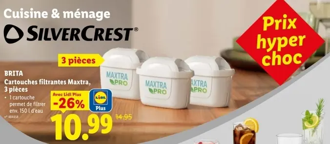 Offre: Cartouches filtrantes Maxtra