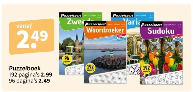 Promotie: Puzzelboek