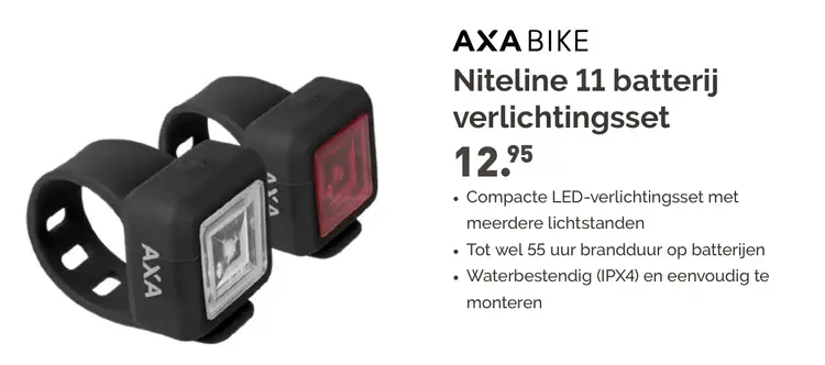 Aanbieding: Niteline 11 batterij verlichtingsset