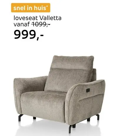 Promotie: Valletta, loveseat