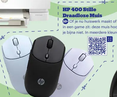 Aanbieding: HP 400 Stille Draadloze Muis