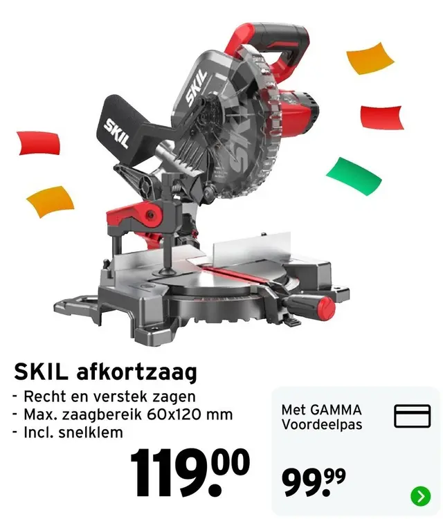 Aanbieding: Afkortzaag