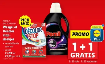 Aanbieding: Wasgel of Décolor stop-doekjes