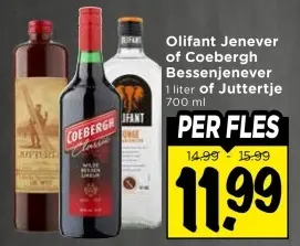 Aanbieding: Jenever of Bessenjenever