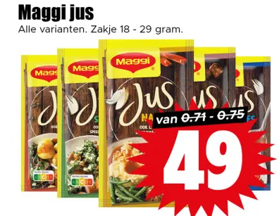 Aanbieding: Maggi jus