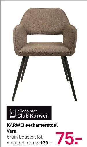 Aanbieding: Eetkamerstoel