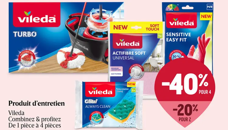 Offre: Vileda Cleaning Products