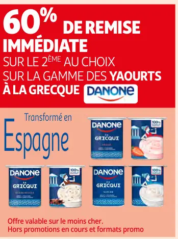 Promotie: Yaourts à la greqcue