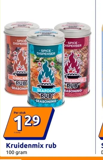 Promotie: Kruidenmix rub