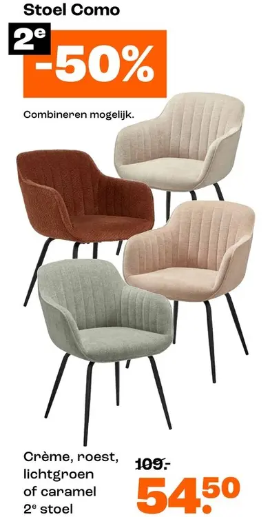 Aanbieding: Stoel Como