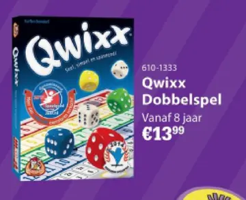 Aanbieding: Qwixx Dobbelspel