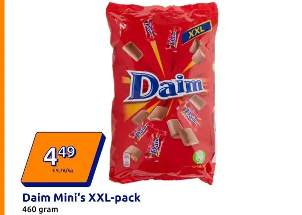 Aanbieding: Daim Mini's XXL-pack