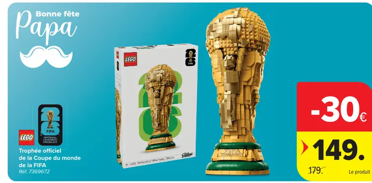 Offre: Trophée officiel de la Coupe du monde de la FIFA