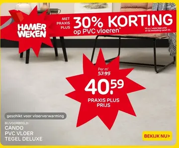 Aanbieding: PVC VLOER