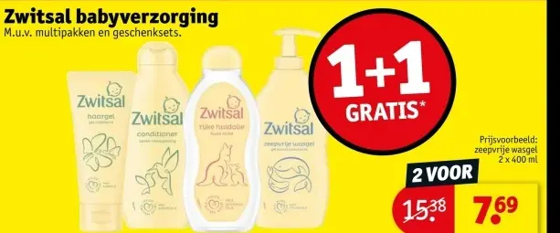 Aanbieding: Zwitsal babyverzorging