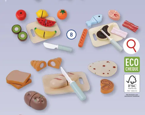 Promotie: Houten keukenspeelset