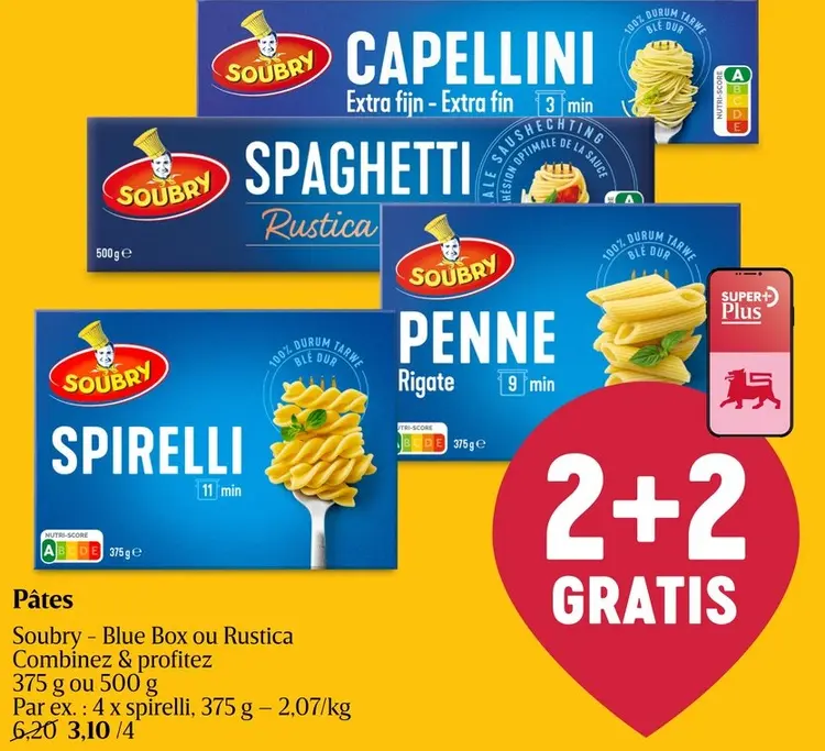 Offre: Pâtes