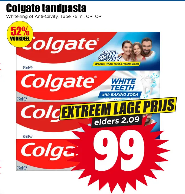 Aanbieding: Tandpasta