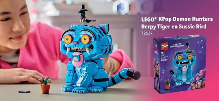 Aanbieding: LEGO® KPop Demon Hunters Derpy Tiger en Sussi Bird