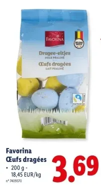 Offre: Œufs dragées