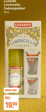 Aanbieding: Luxardo Limoncello Cadeaupakket