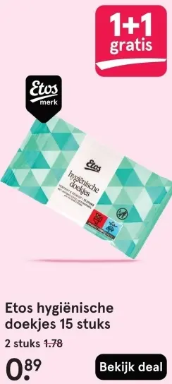 Aanbieding: Hygiënische doekjes