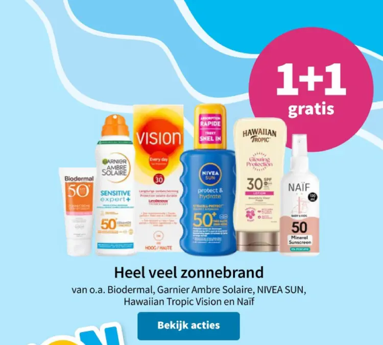 Promotie: Zonnebrand