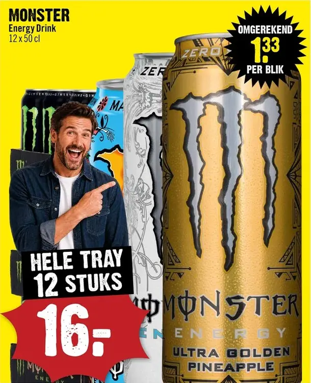 Aanbieding: Monster Energy Drink
