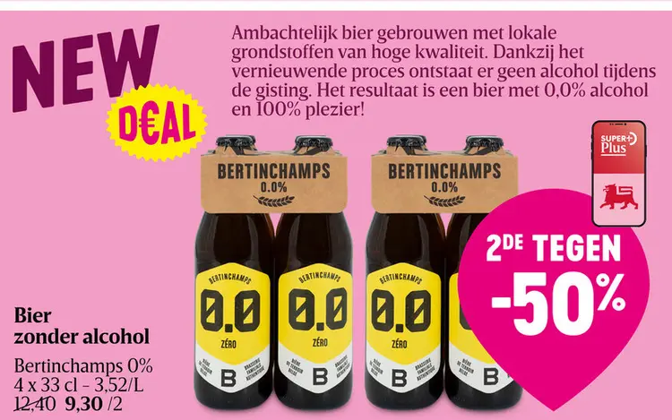 Aanbieding: Bier zonder alcohol