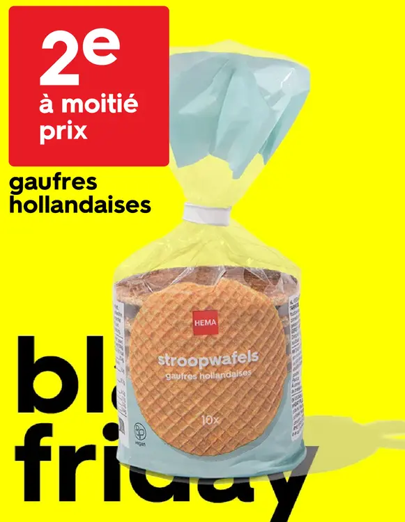 Offre: gaufres hollandaises