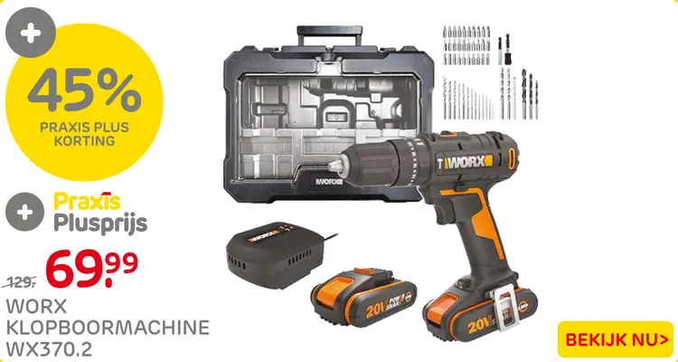 Aanbieding: Klopboormachine WX370.2