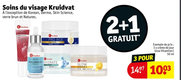 Offre: crème de jour Glow Vitamine C