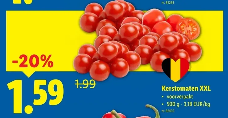 Promotie: Kerstomaten XXL