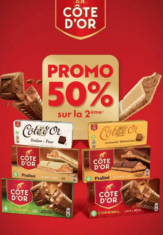 Offre: Côte d'Or Praliné, L'Original Lait Noisettes,