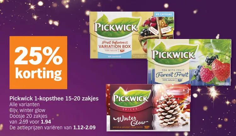 Promotie: 1-kopsthee