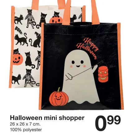 Aanbieding: Halloween mini shopper