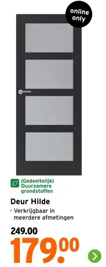 Aanbieding: Deur Hilde