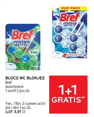 Offre: Blocs wc blokjes