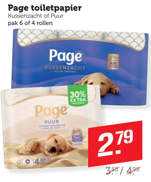 Aanbieding: Toiletpapier