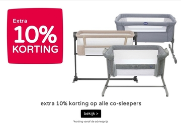 Aanbieding: co-sleepers