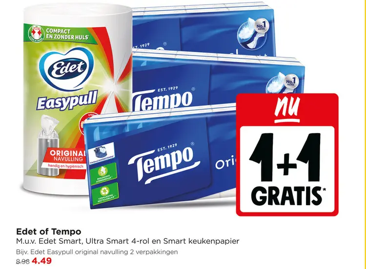 Aanbieding: Edet of Tempo