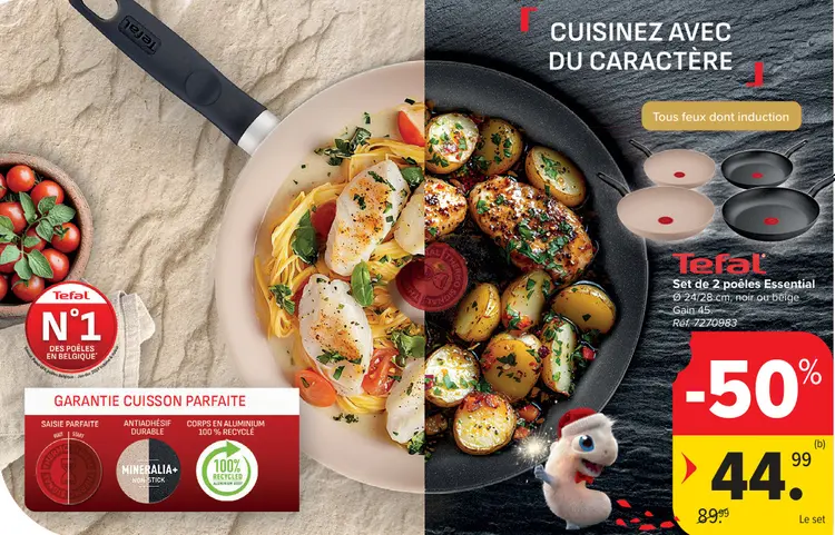 Offre: Set de 2 poêles Essential